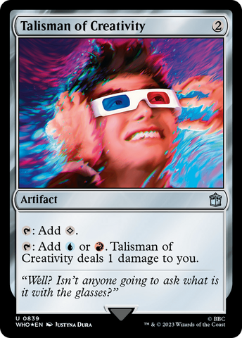 Talisman of Creativity (Surge Foil) [Doctor Who]