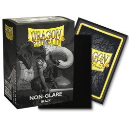 Dragon Shield Sleeves - 100ct Box Matte NonGlare - Black