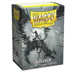 Dragon Shield Sleeves: Standard Matte Dual - Justice 100CT