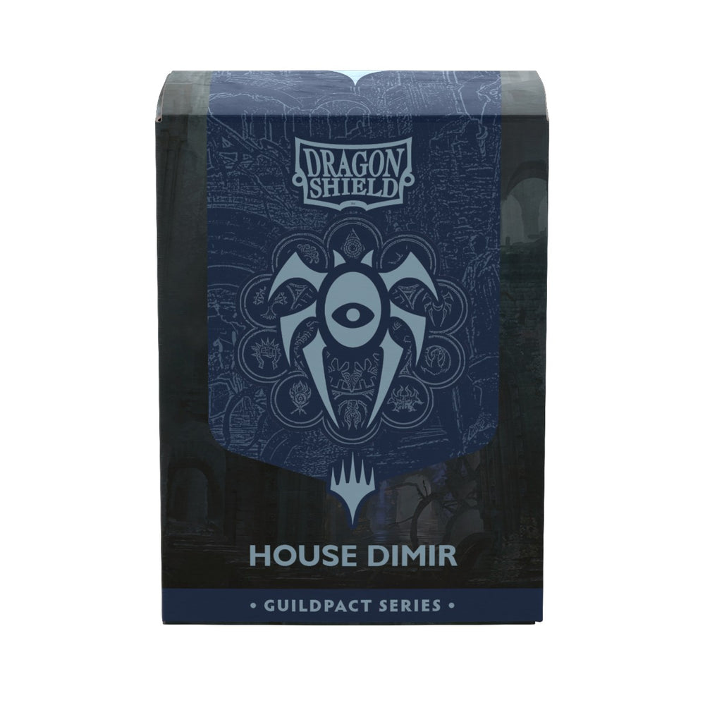 Dragon Shield Sleeves: Standard Matte Dual Art Magic the Gathering Guildpact Series - House Dimir 100CT