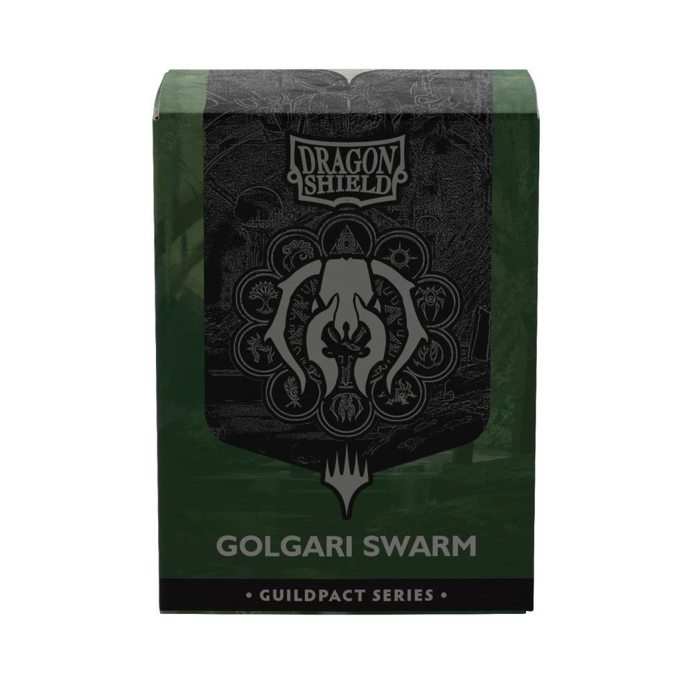 Dragon Shield Sleeves: Standard Matte Dual Art Magic the Gathering Guildpact Series - Golgari Swarm 100CT