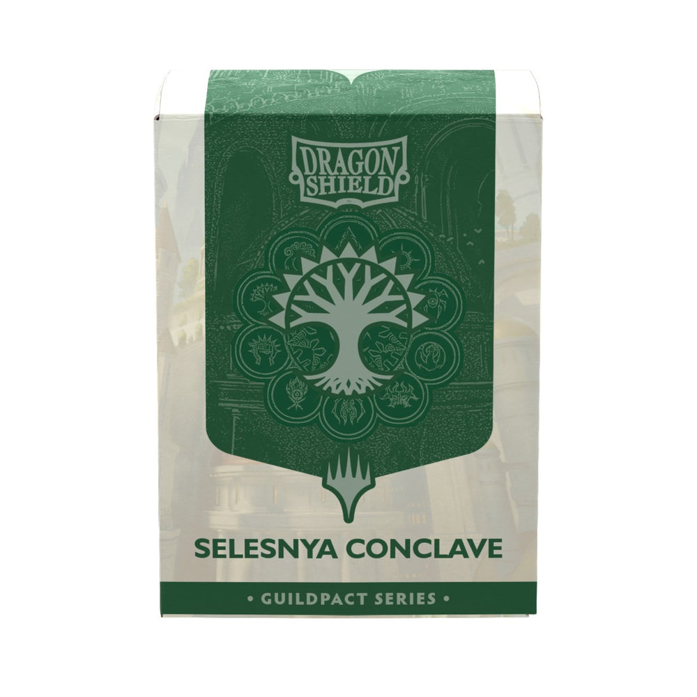 Dragon Shield Sleeves: Standard Matte Dual Art Magic the Gathering Guildpact Series - Selesnya Conclave 100CT