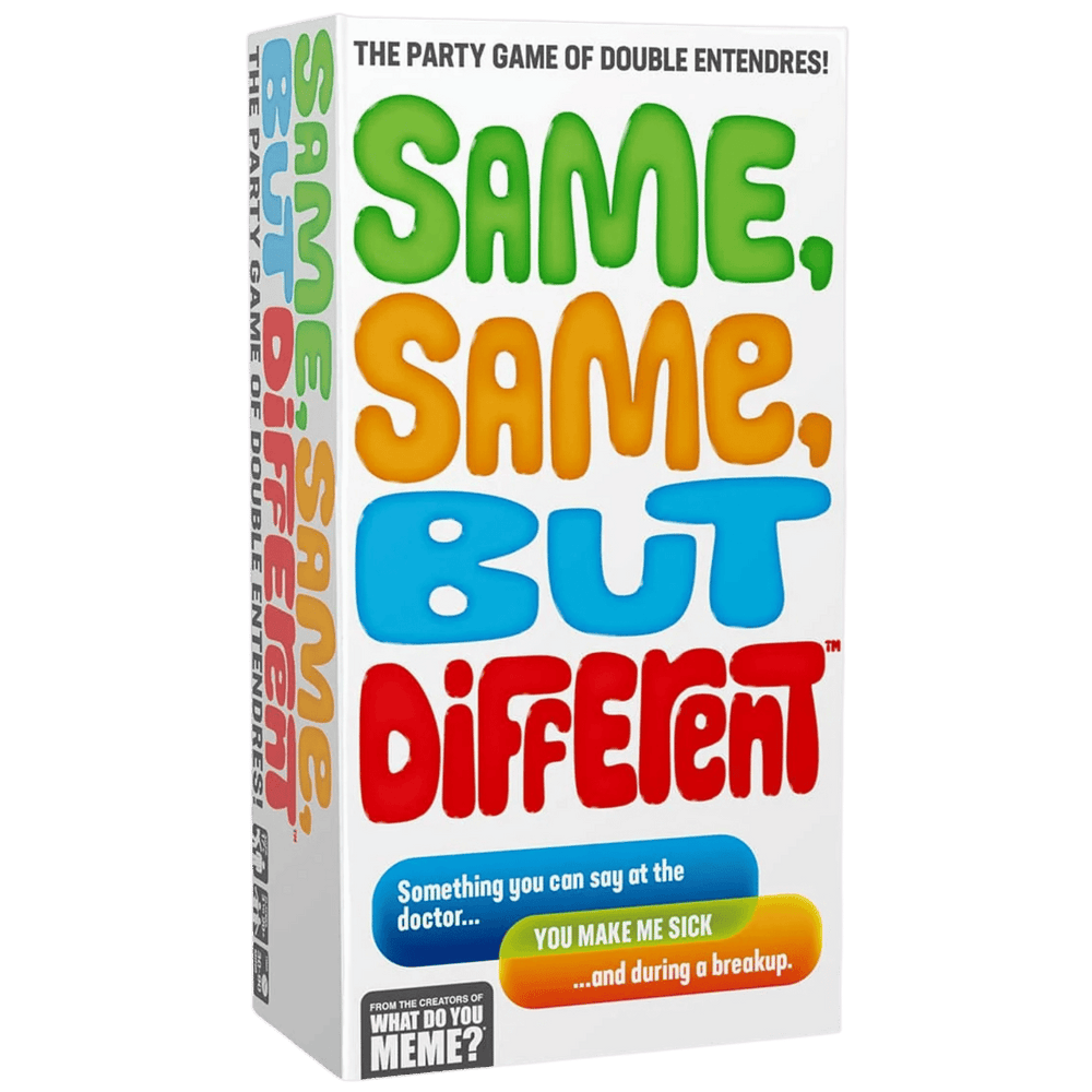 Same, Same, But Different