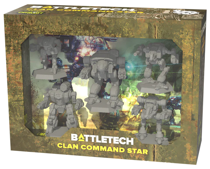 Battle Tech: Miniature Force Pack Clan Heavy Striker Star