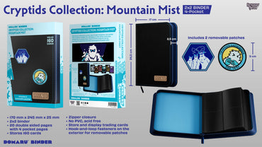 Gatherers' Tavern - Domaru Binder: 4-Pocket Cryptids Collection - Mountain Mist