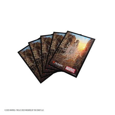 Gamegenic: Card Sleeves: MTG Premium Art- Marvel's Spider-Man- Spider-Man Plains