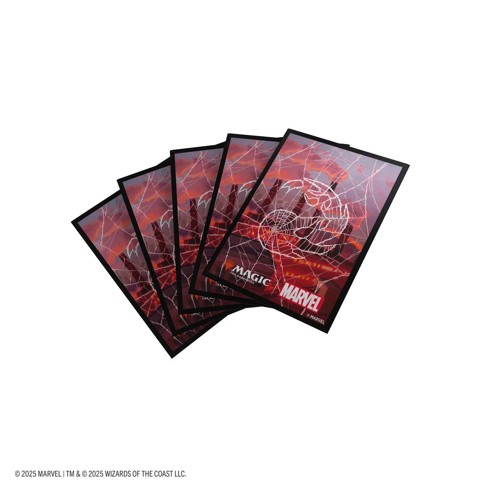 Gamegenic: Card Sleeves: MTG Premium Art- Marvel's Spider-Man- Spider-Man Mountain
