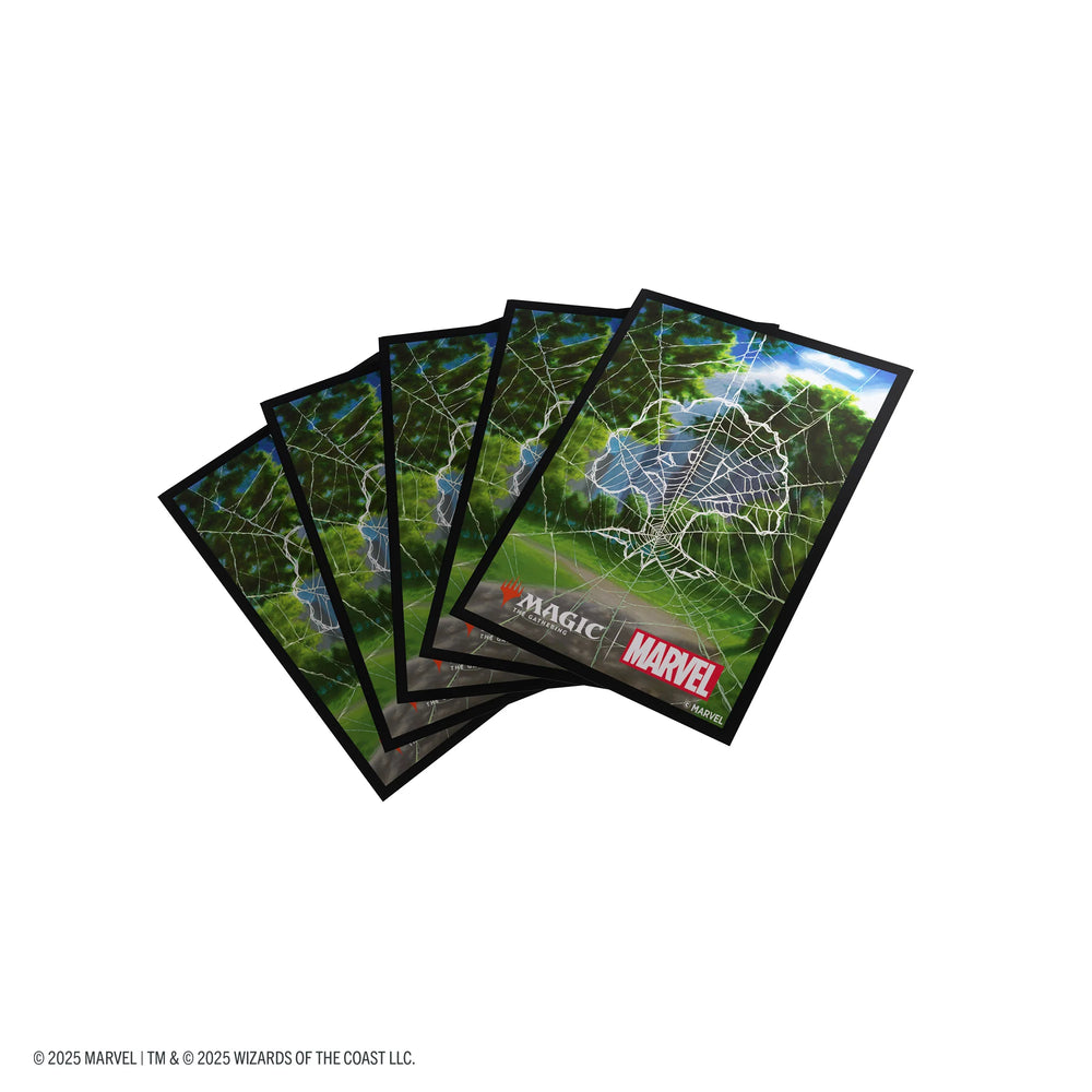Gamegenic: Card Sleeves: MTG Premium Art- Marvel's Spider-Man- Spider-Man  Forest