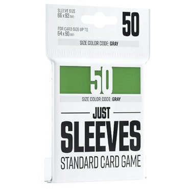 Gamegenics Just Sleeves - Standard Card Game Green