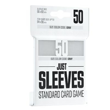 Gamegenics Just Sleeves - Standard Card Game White