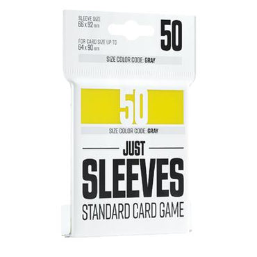 Gamegenics Just Sleeves - Standard Card Game Yellow