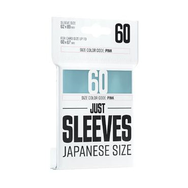 Gamegenics Just Sleeves - Japanese Size Clear