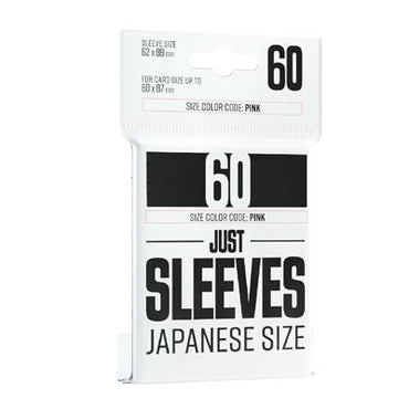 Gamegenics Just Sleeves - Japanese Size Black