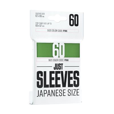 Gamegenics Just Sleeves - Japanese Size Green