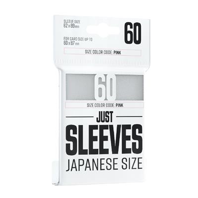 Gamegenics Just Sleeves - Japanese Size White