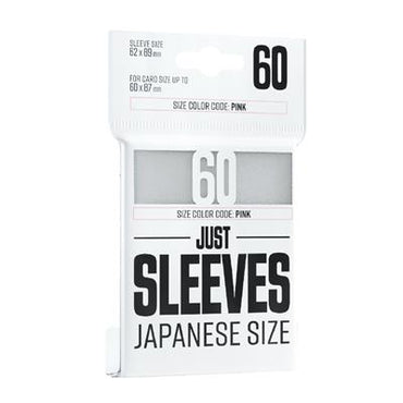 Gamegenics Just Sleeves - Japanese Size White