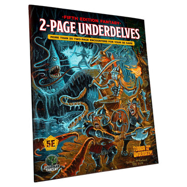D&D 5E: Adventure: 2-Page UnderDelves