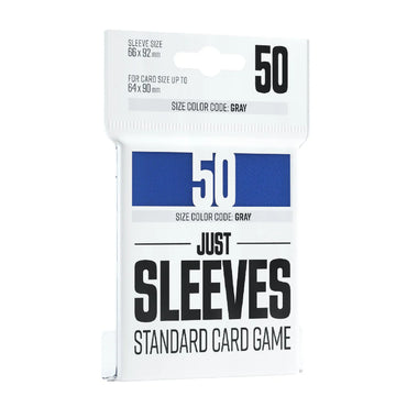 Gamegenics Just Sleeves - Standard Card Game Blue