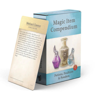 Magic Item Compendium - Potions, Poultices and Powders.