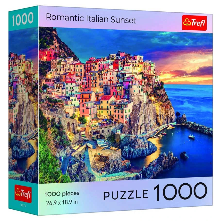 Puzzle: Romantic Italian Sunset 1000 Piece