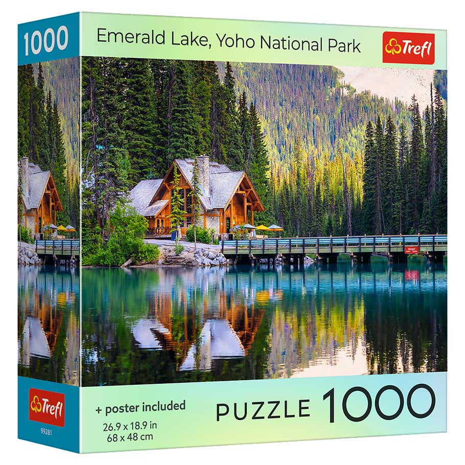 Emerald Lake Yoho National Park 1000 Piece