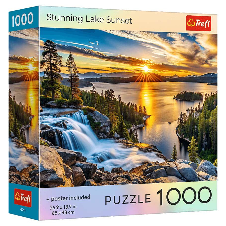 Stunning Lake Sunset 1000 Piece