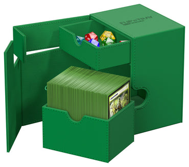 Ultimate Guard FlipnTray 133+ Monocolor - Green