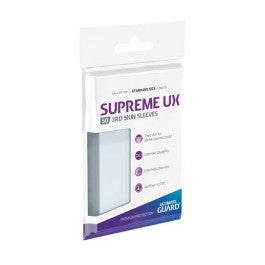 Ultimate Guard Supreme UX 3RD Skin Sleeves Standard Size Transparent 50-Count