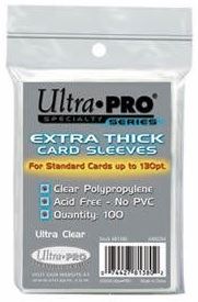 Ultra Pro Sleeves: Standard - Extra Thick 100CT