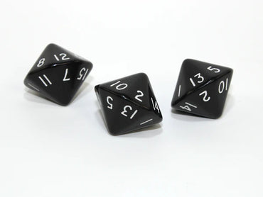 Opaque d16 Black/White CHX XQ1608