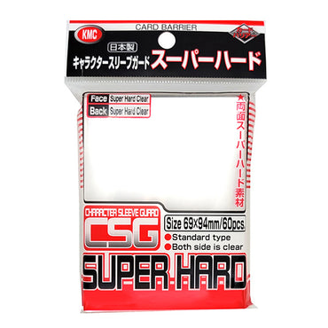 Card Sleeves: Oversized Super Hard- Character Guard (60 ct)