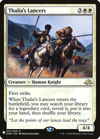 Thalia's Lancers [Mystery Booster]