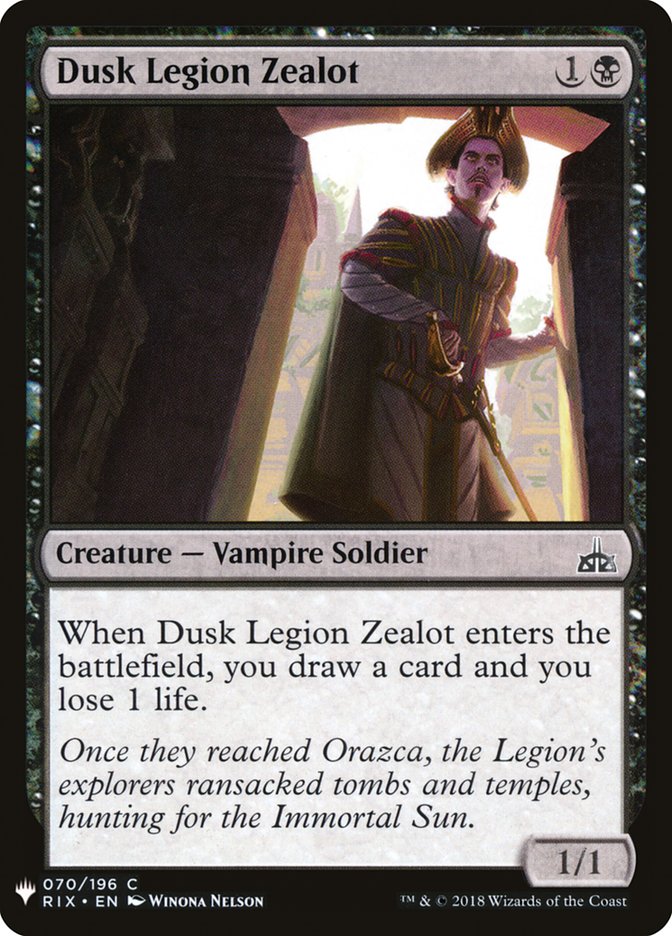 Dusk Legion Zealot [Mystery Booster]