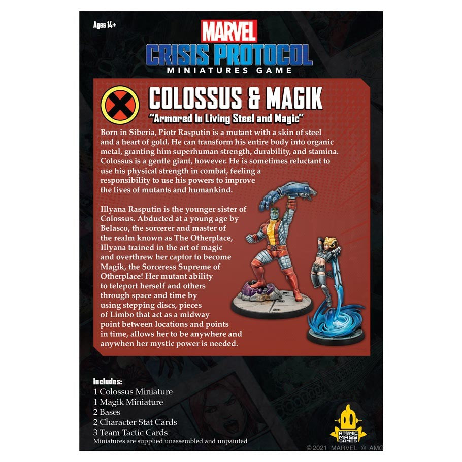Marvel Crisis Protocol: Colossus & Magik