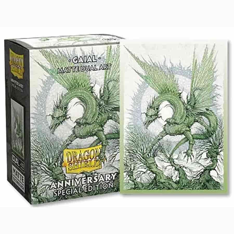 DRAGON SHIELD: DUAL MATTE: ARCHIVE REPRINT: GAIAL (100CT)