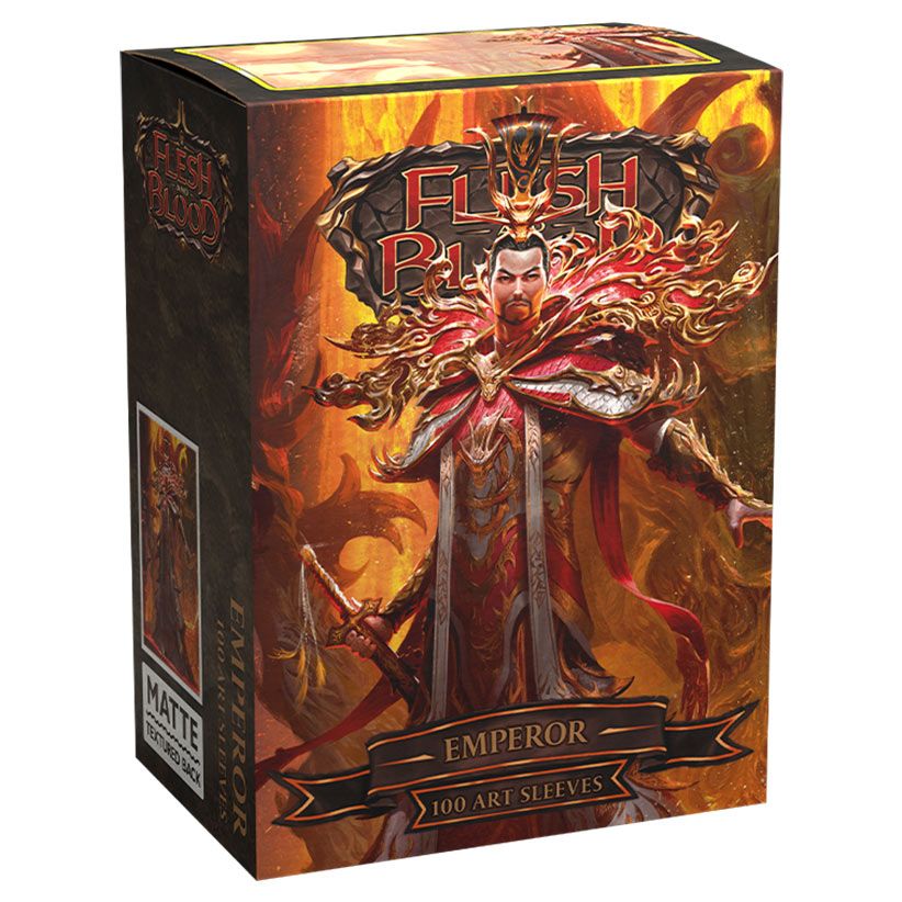 Deck Protector: Dragon Shield: Art: Matte: Flesh and Blood: Emperor (100)