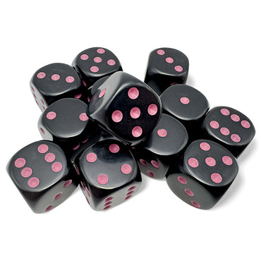 16mm 12d6 Opaque: Black/Pink