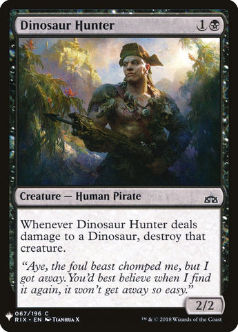 Dinosaur Hunter [Mystery Booster]