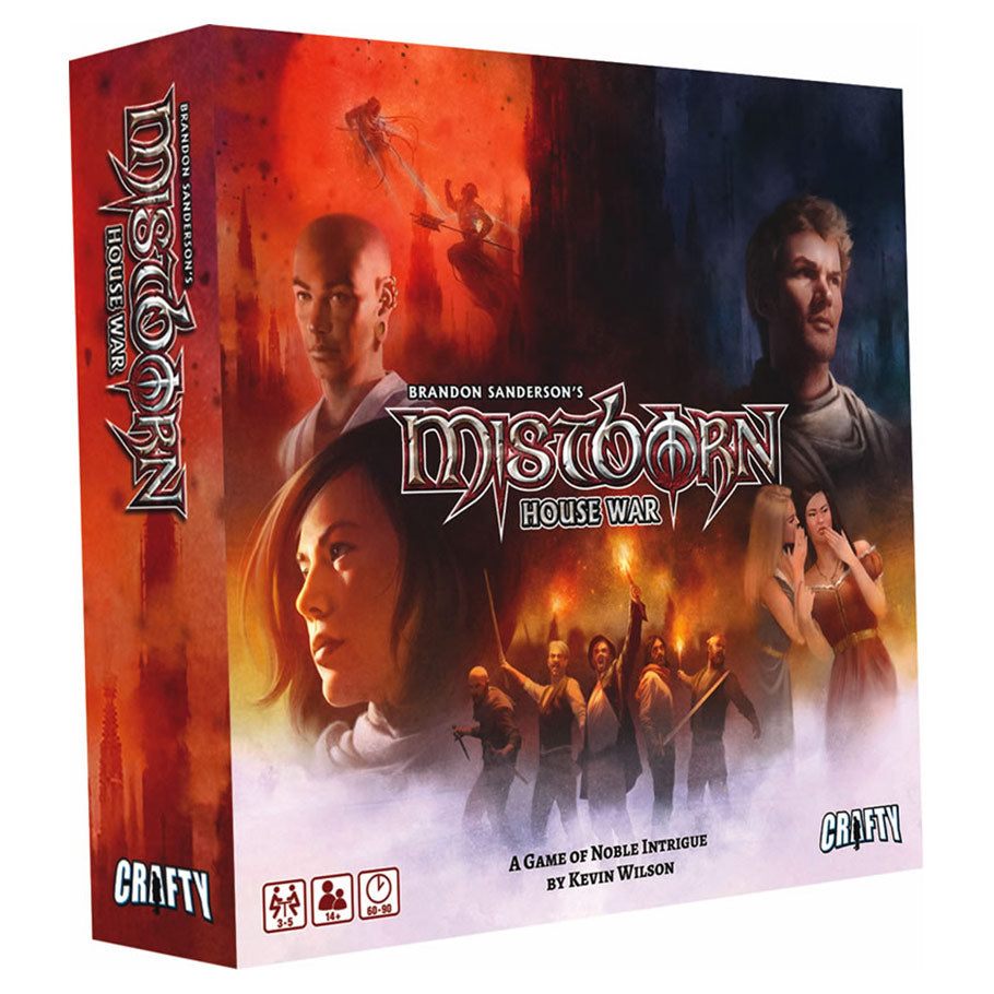 Mistborn: House War Boardgame | All About Games