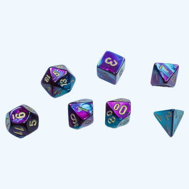 7-setCube Mini Gemini Purple-Teal/gold