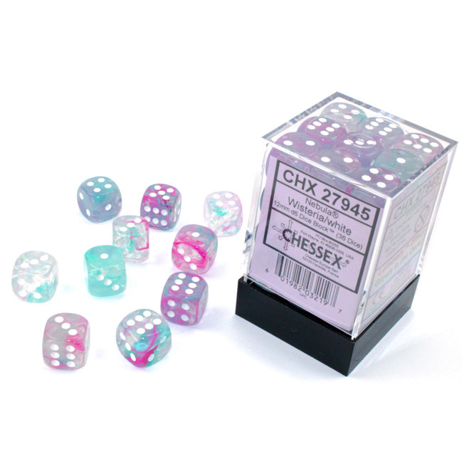 Lustrous: Nebula Wisteria with White (36) CHX27945