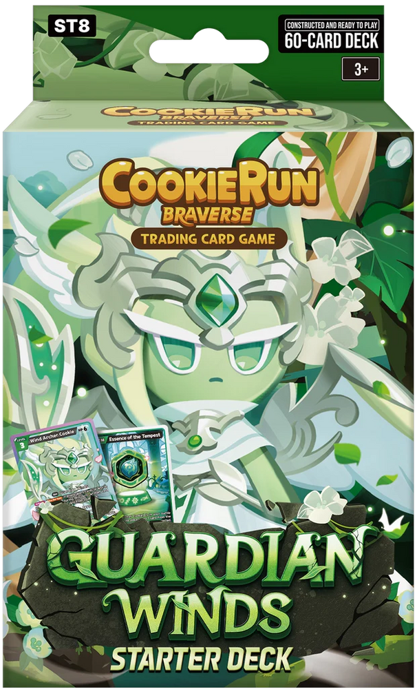 CookieRun Braverse TCG - [ST-08] Guardian Winds Green Starter Deck