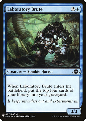 Laboratory Brute [Mystery Booster]