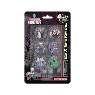 HeroClix: DC Notorious Dice and Token Pack