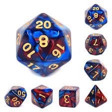 Blue Blood RPG Dice Set