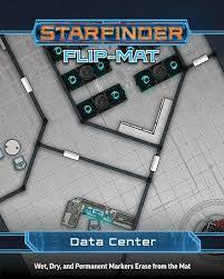 Starfinder RPG: Flip-Mat - Data Center | All About Games