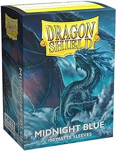 Dragon Shield Sleeves Matte Midnight Blue