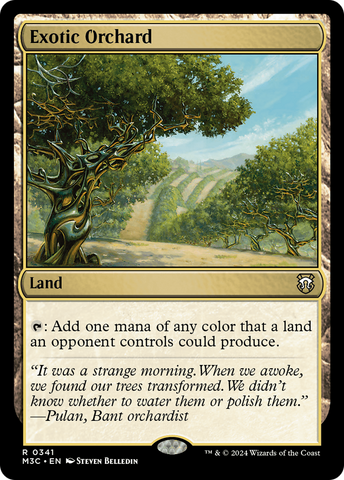 Exotic Orchard (Ripple Foil) [Modern Horizons 3 Commander]