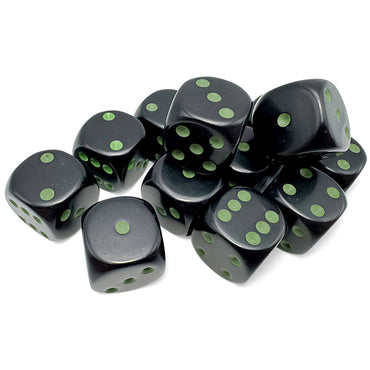 16mm 12d6 Opaque: Black/Green