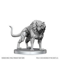 D&D Nolzur's Marvelous Miniatures: Unpainted Minis- Wave 28- Hell Hound & Narzugon